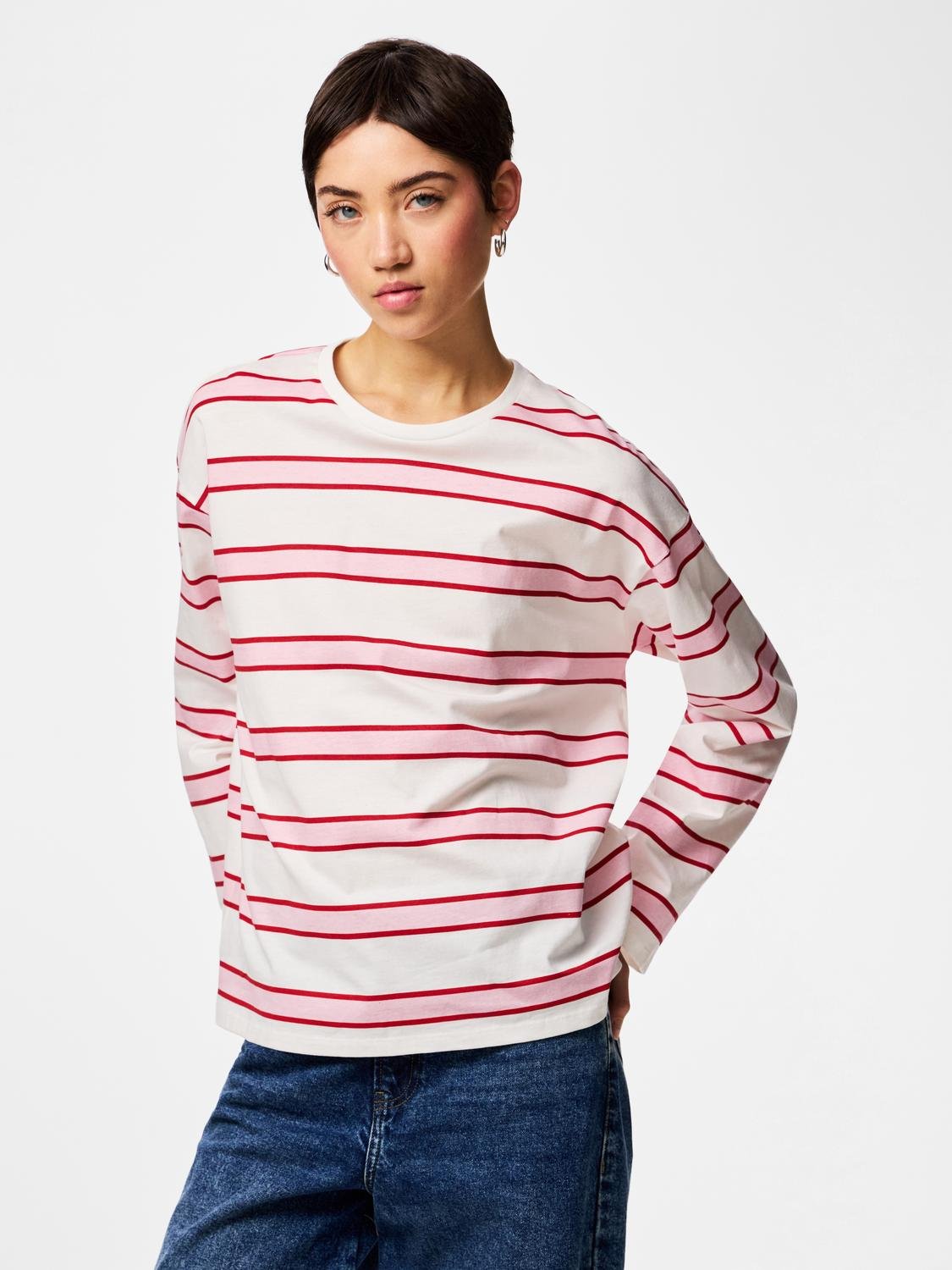 PCMILA T-Shirt - Roseate Spoonbill - VERO MODA & VILA Bergvik